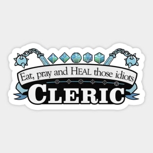 Cleric Sticker